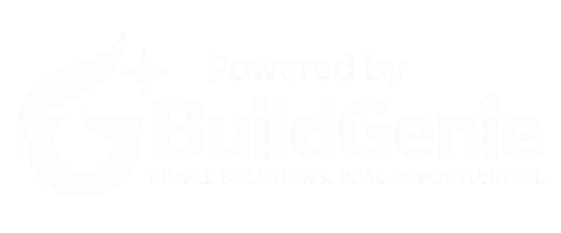 Powered by BuildGenie — Simple Solutions. Real Opportunities.